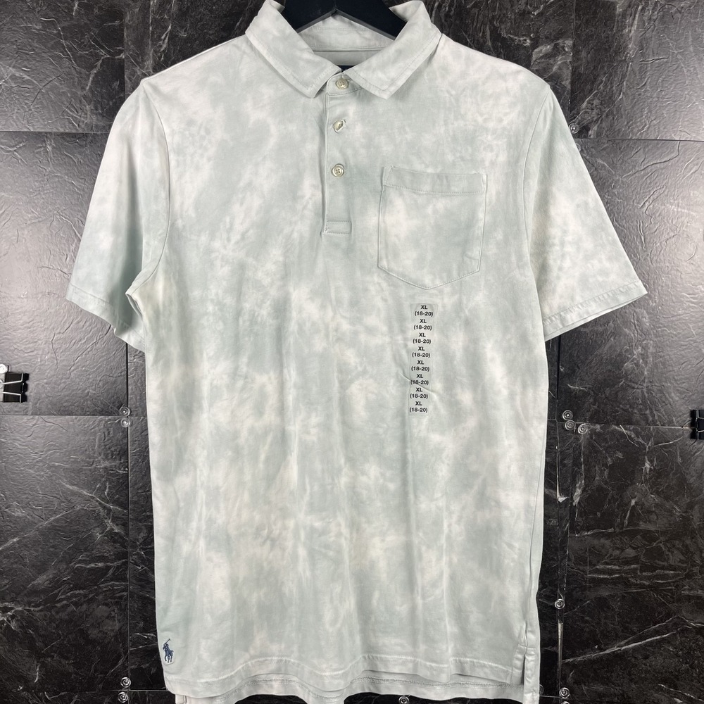 Polo Ralph Lauren Boy's Green Polo Shirt XL (14) -New